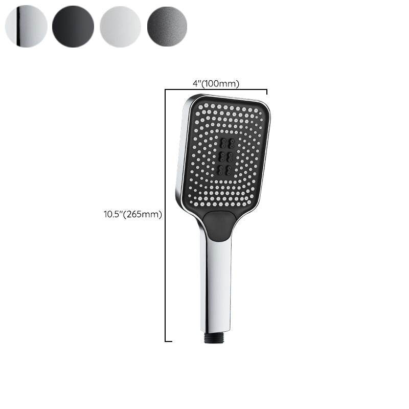 Sikunuo | Modern Hand Shower Head Square Three-Stage Drop Resistance Spray Head