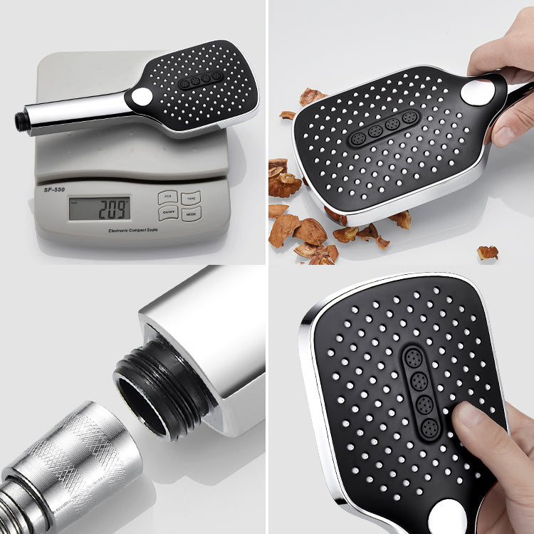 Sikunuo | Contemporary portable super rechargeable shower head square spray head