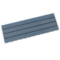 Sikunuo | Square Patio Tiles Interlocking Striped Pattern Deck Board