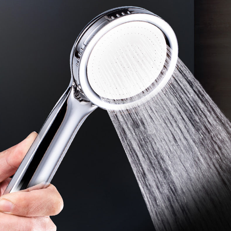 Sikunuo | Round Handheld Shower Head made of Plastic Contemporary Style Shower Head