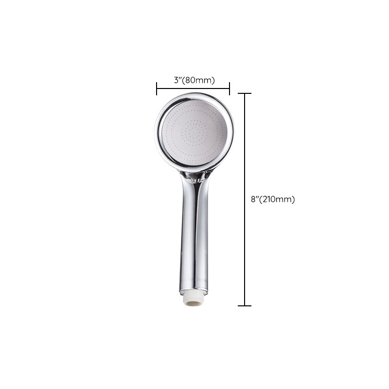 Sikunuo | Round Handheld Shower Head made of Plastic Contemporary Style Shower Head