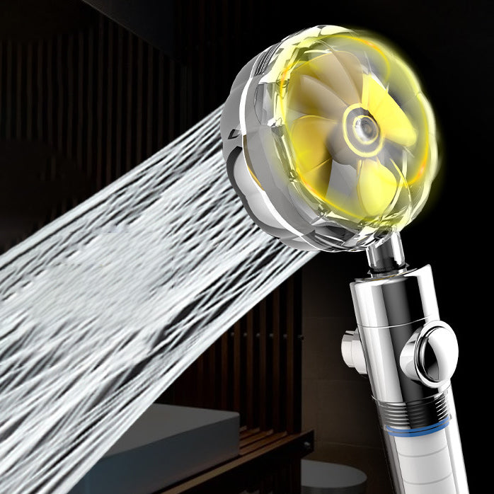 Sikunuo | Contemporary Hand Shower Round Plastic Hand Shower with Adjustable Spray Pattern