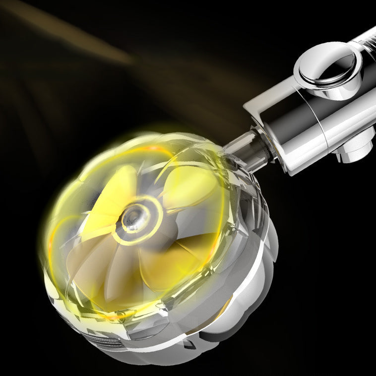 Sikunuo | Contemporary Hand Shower Round Plastic Hand Shower with Adjustable Spray Pattern