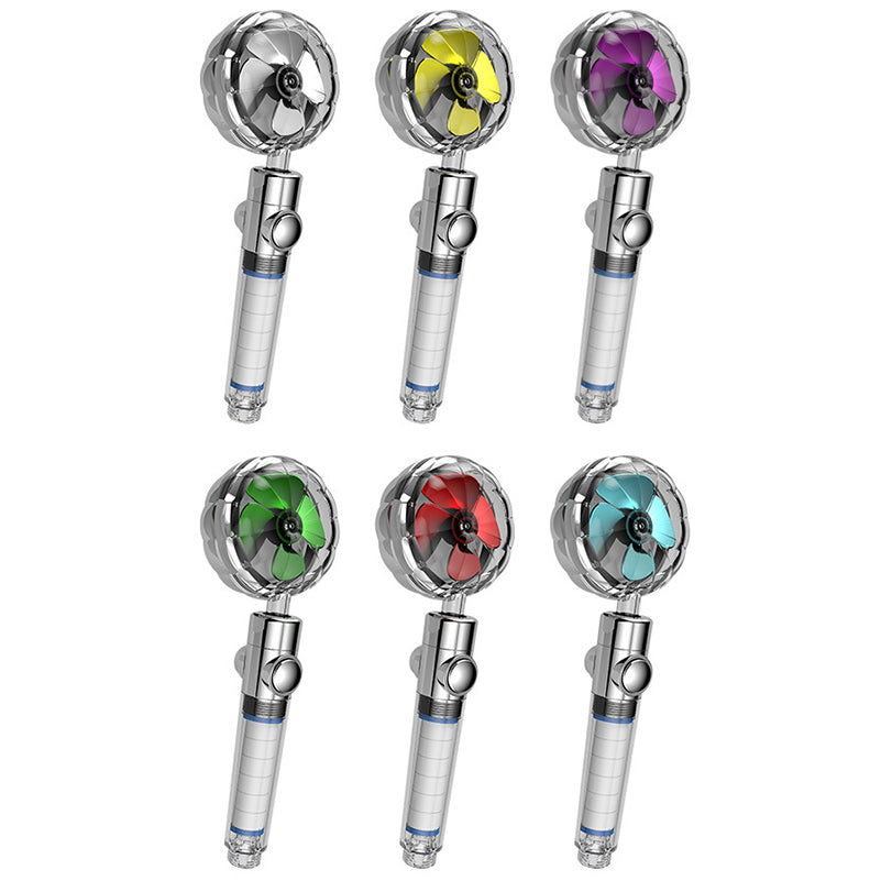 Sikunuo | Contemporary Hand Shower Round Plastic Hand Shower with Adjustable Spray Pattern