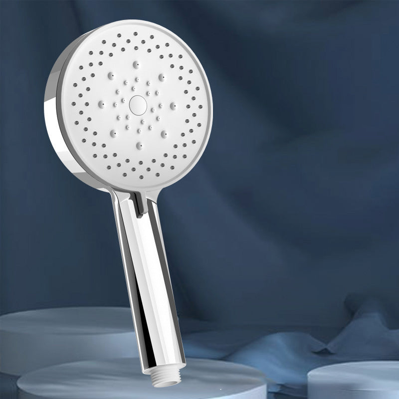 Sikunuo | Plastic Handheld Shower Head Round Handheld Shower Head with Adjustable Spray Pattern