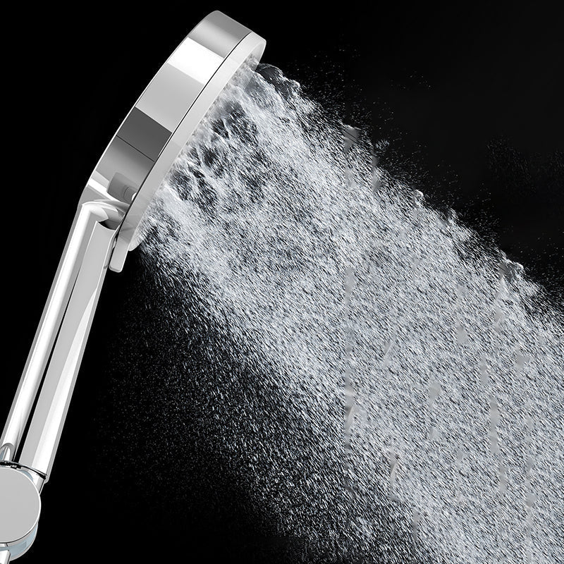 Sikunuo | Plastic Handheld Shower Head Round Handheld Shower Head with Adjustable Spray Pattern