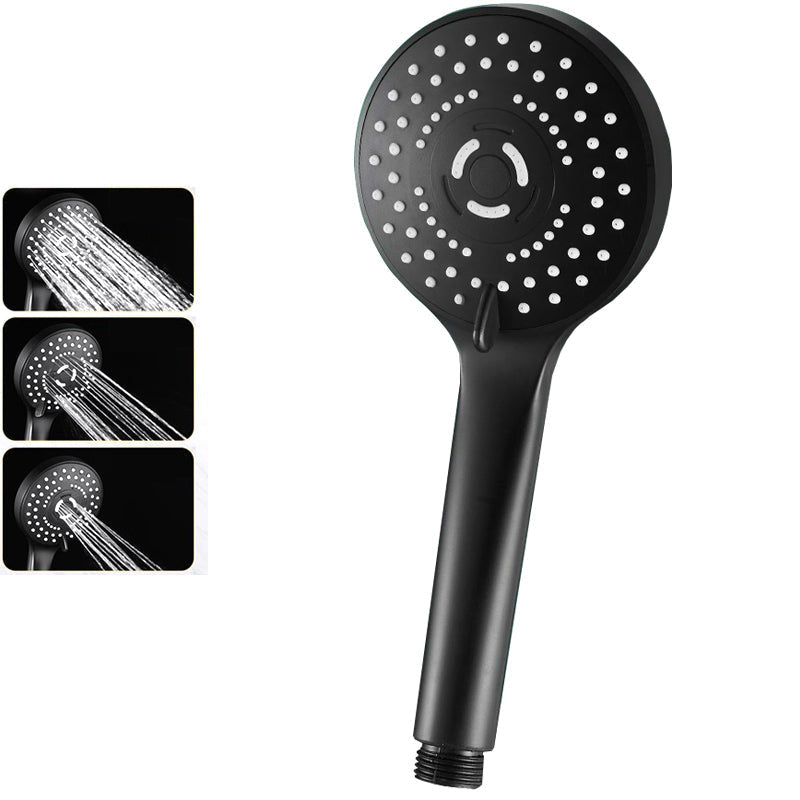 Sikunuo | Round Shower Head Plastic Modern Shower Head with Adjustable Spray Pattern