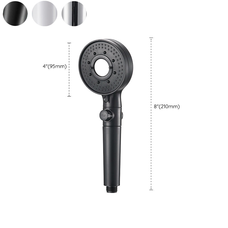 Sikunuo | Round Shower Head Plastic Modern Shower Head with Adjustable Spray Pattern