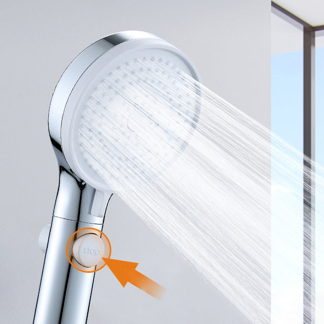 Sikunuo | Modern adjustable shower head metal 3 spray functions shower head combi