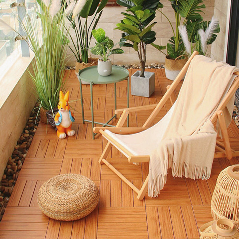Sikunuo | Outdoor Floor Patio Strip Composite Square Waterproof Deck Board