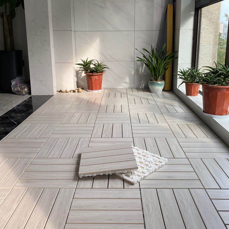 Sikunuo | Outdoor Floor Patio Strip Composite Square Waterproof Deck Board
