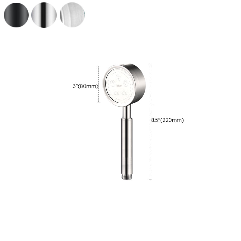 Sikunuo | Classic Round Shower Head Metal Standard Handheld Shower Head