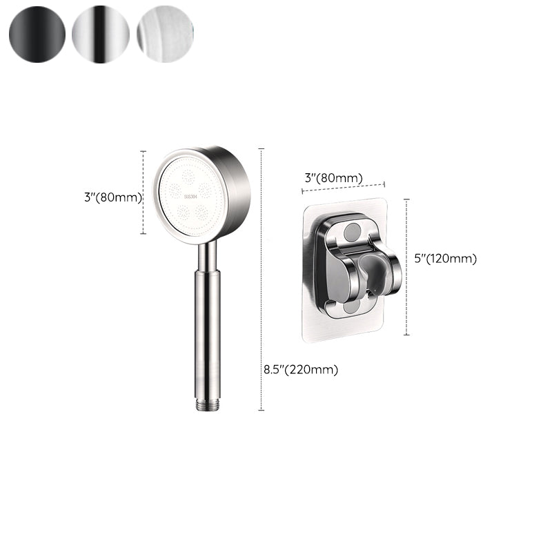 Sikunuo | Classic Round Shower Head Metal Standard Handheld Shower Head