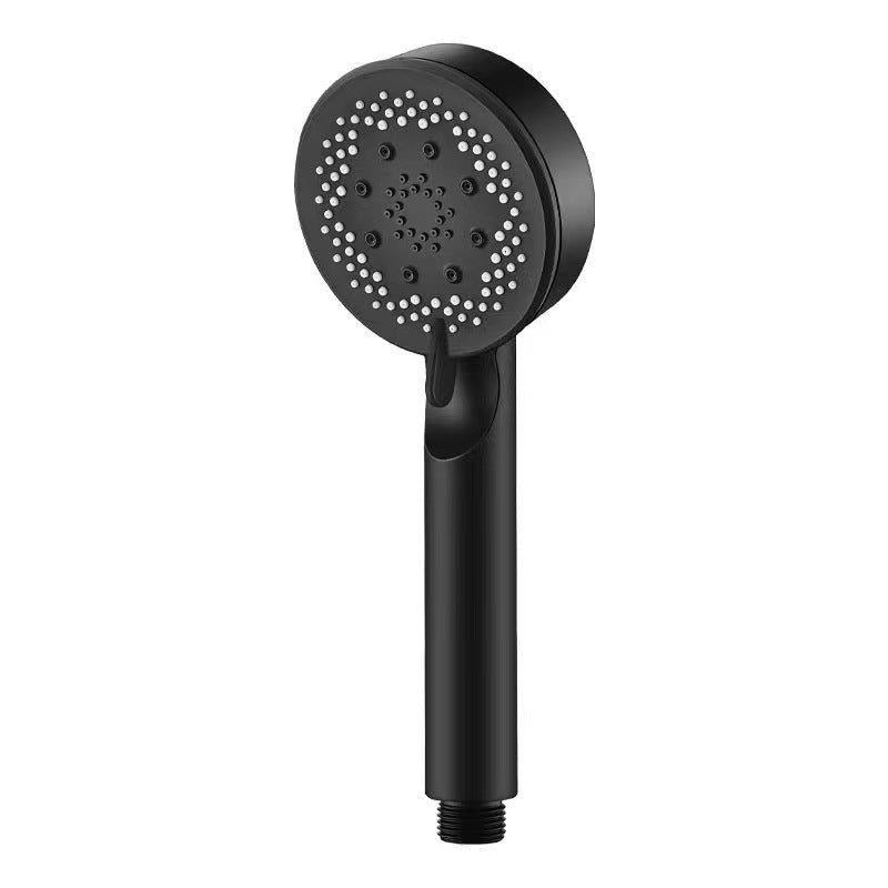 Sikunuo | Classic Plastic Shower Head 5 Settings Round Handheld Shower Heads