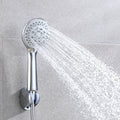 Sikunuo | Modern adjustable shower head Round Metal Handheld Shower Head