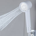 Sikunuo | Contemporary Shower Head Combination White Adjustable Hand Shower