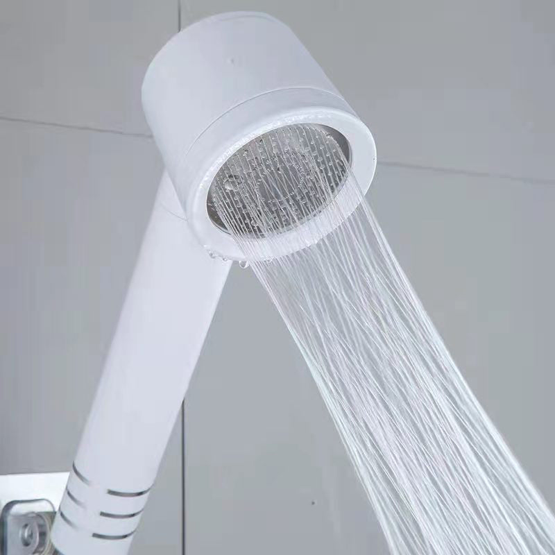 Sikunuo | Contemporary Shower Head Combination White Adjustable Hand Shower