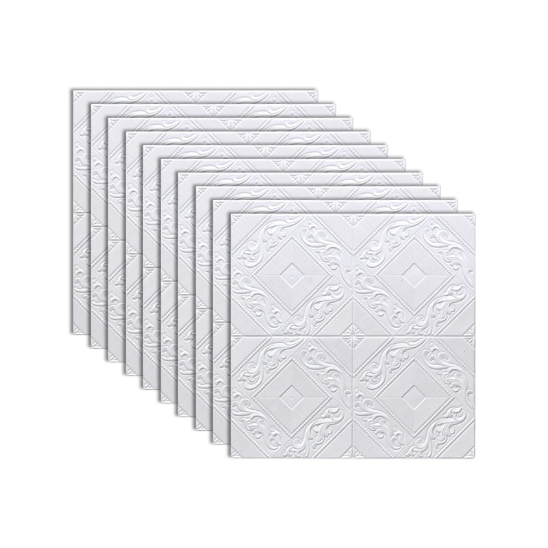 Sikunuo | Modern Tin Backsplash Cover Three-Dimensional Printing Wall Ceiling Panel