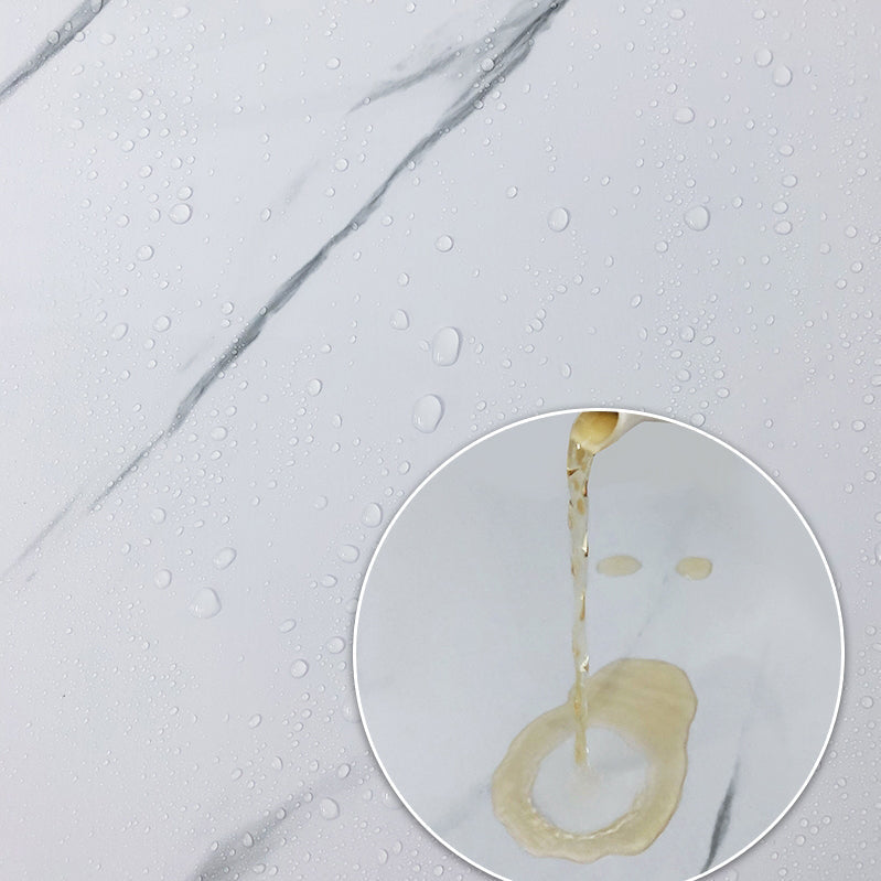 Sikunuo | Stain Resistant Peel & Stick Tile Marble Effect Single Tile for Kitchen Backsplash