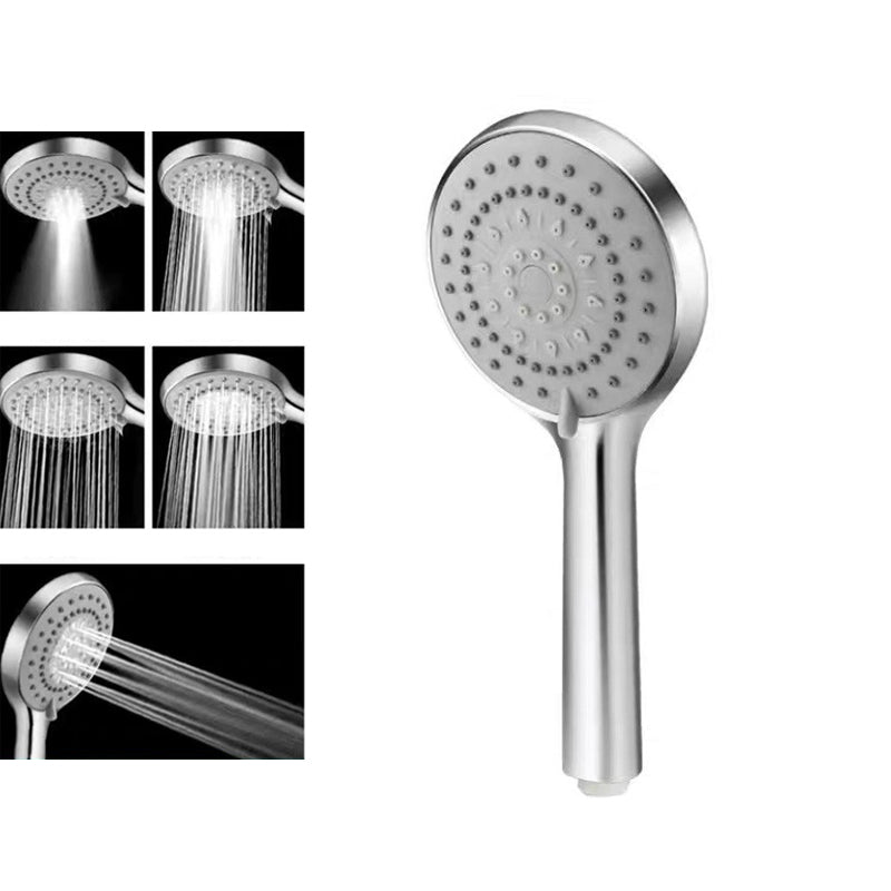 Sikunuo | Modern Adjustable Handheld Showerhead Chrome Round Handheld Showerhead