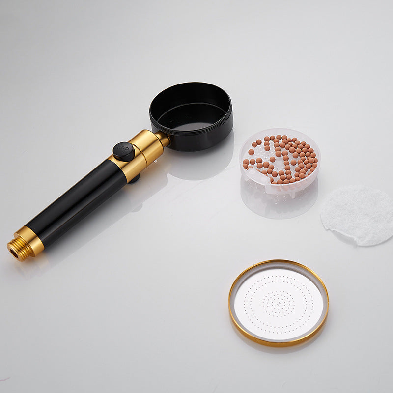 Sikunuo | Metal Shower Head Round Hand Shower with Adjustable Shower Heads