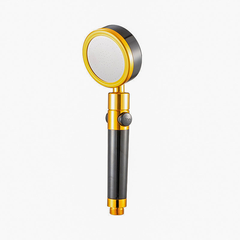 Sikunuo | Metal Shower Head Round Hand Shower with Adjustable Shower Heads