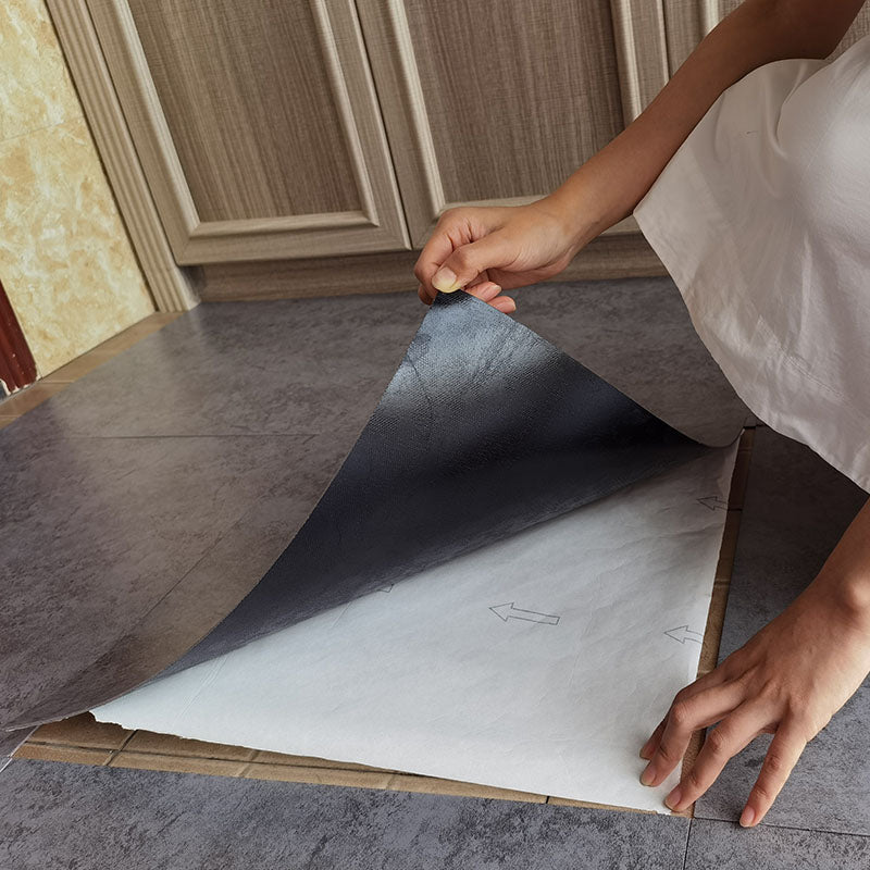 Sikunuo | Stone look PVC flooring low gloss peel and stick vinyl flooring