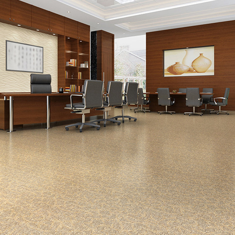 Sikunuo | Rectangular PVC Floor Covering Peel and Stick Matte Stone Look Vinyl Floor