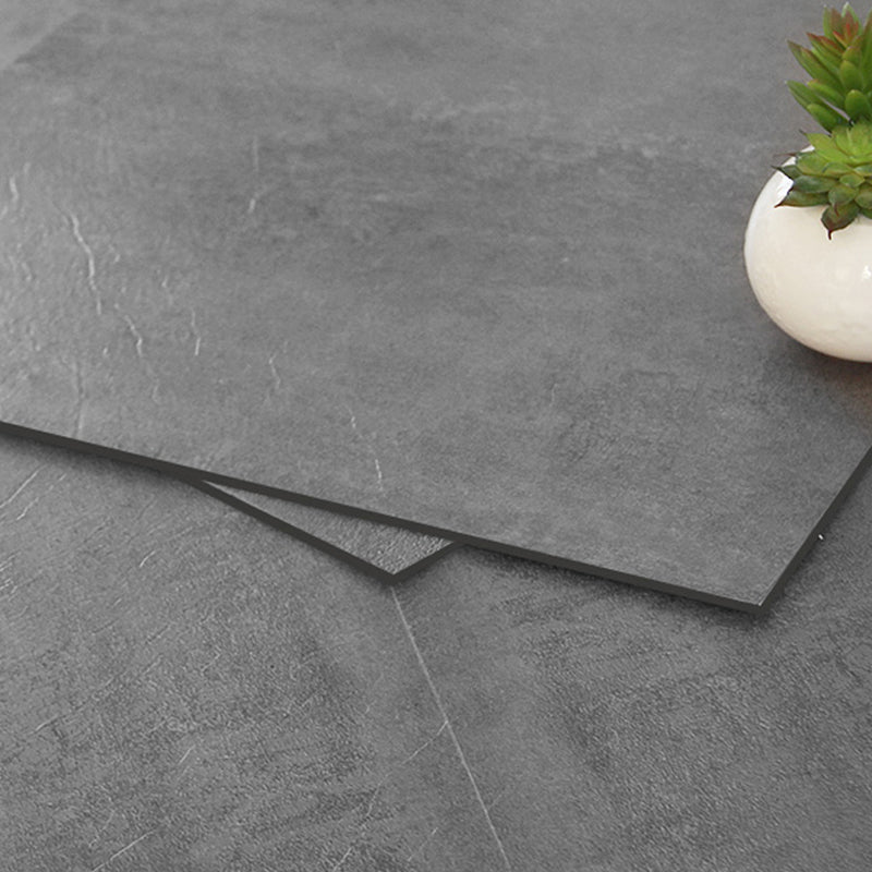 Sikunuo | Rectangular PVC Floor Covering Peel and Stick Matte Stone Look Vinyl Floor