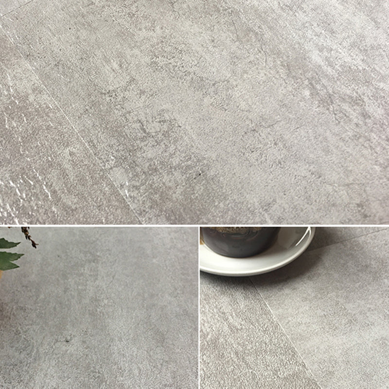 Sikunuo | Rectangular PVC Floor Covering Peel and Stick Matte Stone Look Vinyl Floor