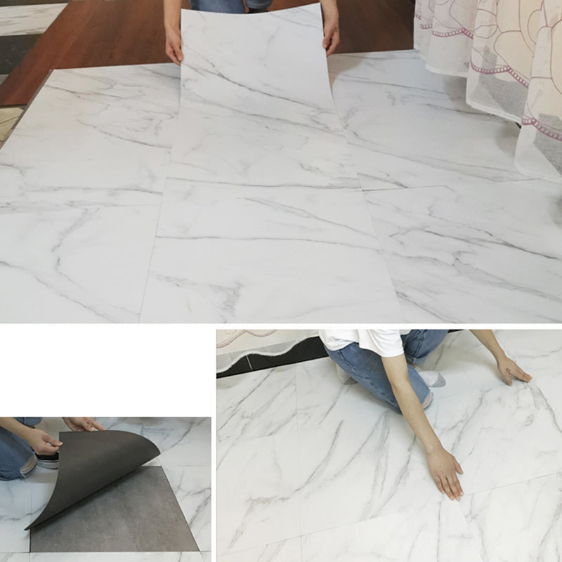 Sikunuo | Peel and Stick PVC flooring Smooth Waterproof Vinyl Floors for the Living Room