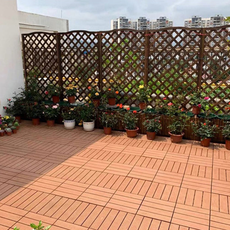 Sikunuo | Composite Deck Board Solid Color Installation Boards Made of Wood