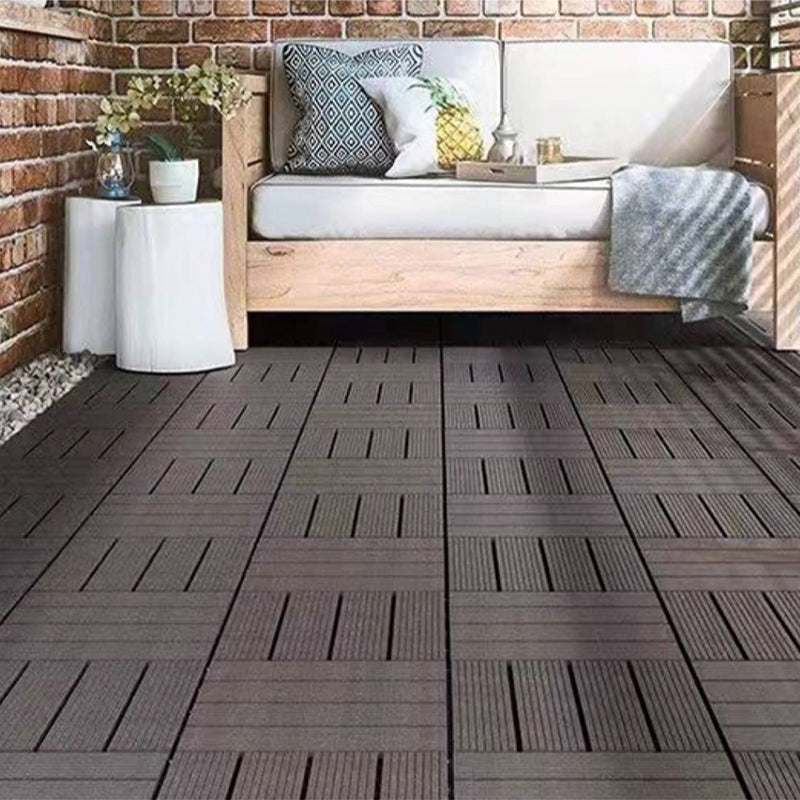 Sikunuo | Composite Deck Board Solid Color Installation Boards Made of Wood