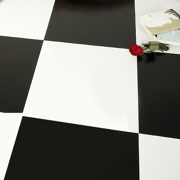 Sikunuo | Smooth PVC Floor Covering Peel and Stick Waterproof Square Vinyl Flooring