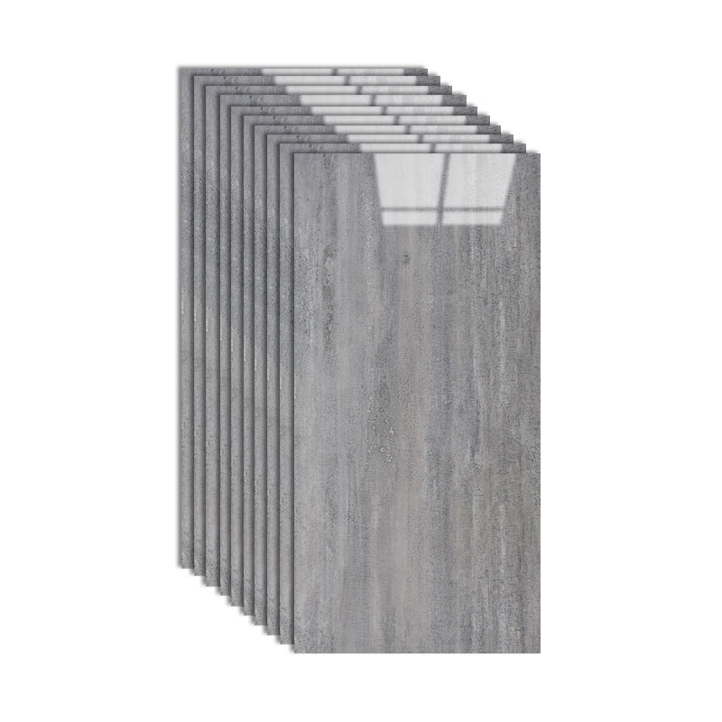 Sikunuo | Plastic Peel and Stick Wall Tile Rectangular Waterproof Peel and Stick Wall Tile