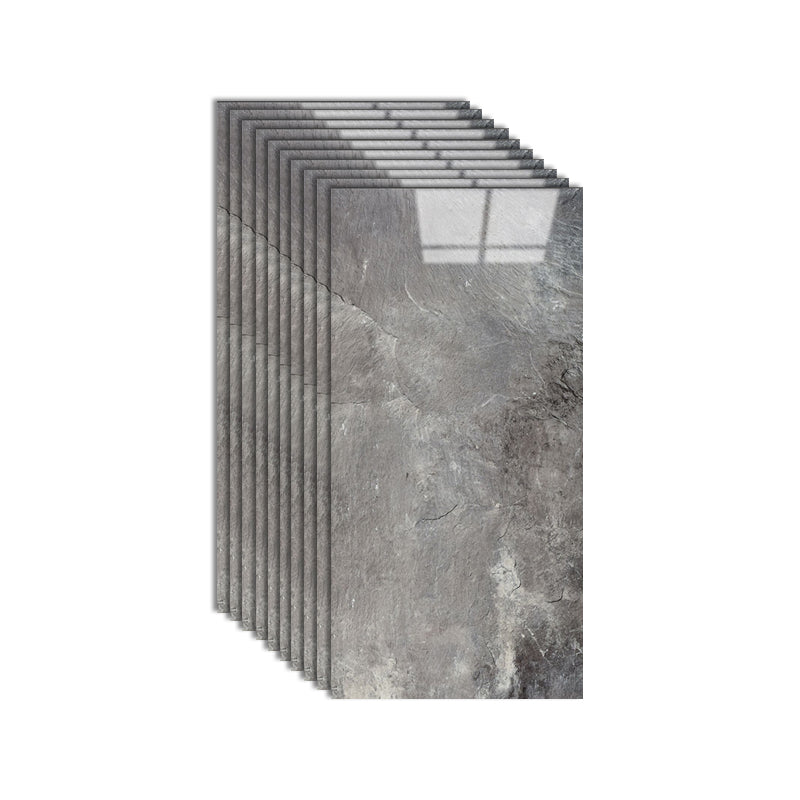 Sikunuo | Plastic Peel and Stick Wall Tile Rectangular Waterproof Peel and Stick Wall Tile