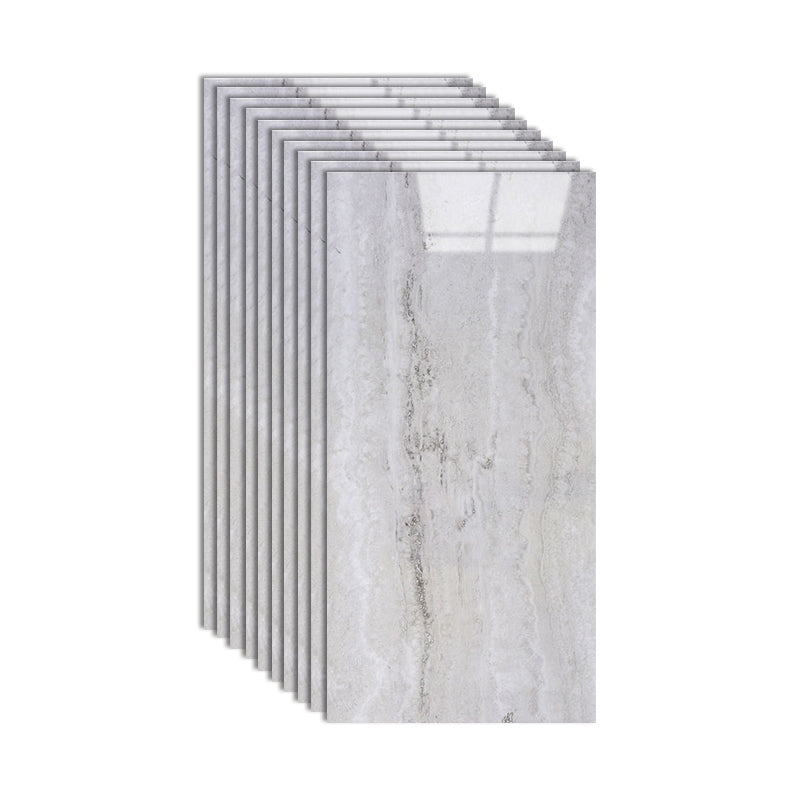 Sikunuo | Plastic Peel and Stick Wall Tile Rectangular Waterproof Peel and Stick Wall Tile