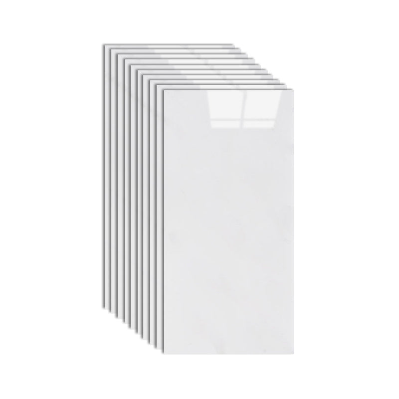 Sikunuo | Plastic Peel and Stick Wall Tile Rectangular Waterproof Peel and Stick Wall Tile