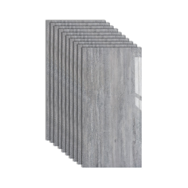 Sikunuo | Plastic Peel and Stick Wall Tile Rectangular Waterproof Peel and Stick Wall Tile