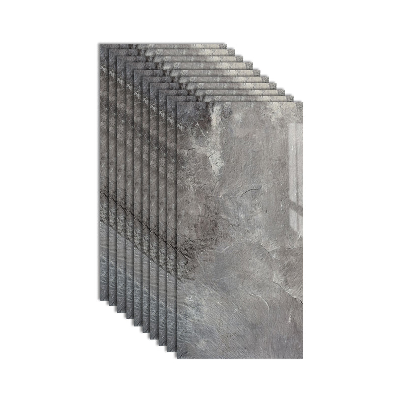 Sikunuo | Plastic Peel and Stick Wall Tile Rectangular Waterproof Peel and Stick Wall Tile