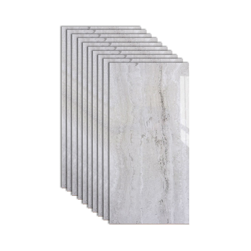 Sikunuo | Plastic Peel and Stick Wall Tile Rectangular Waterproof Peel and Stick Wall Tile