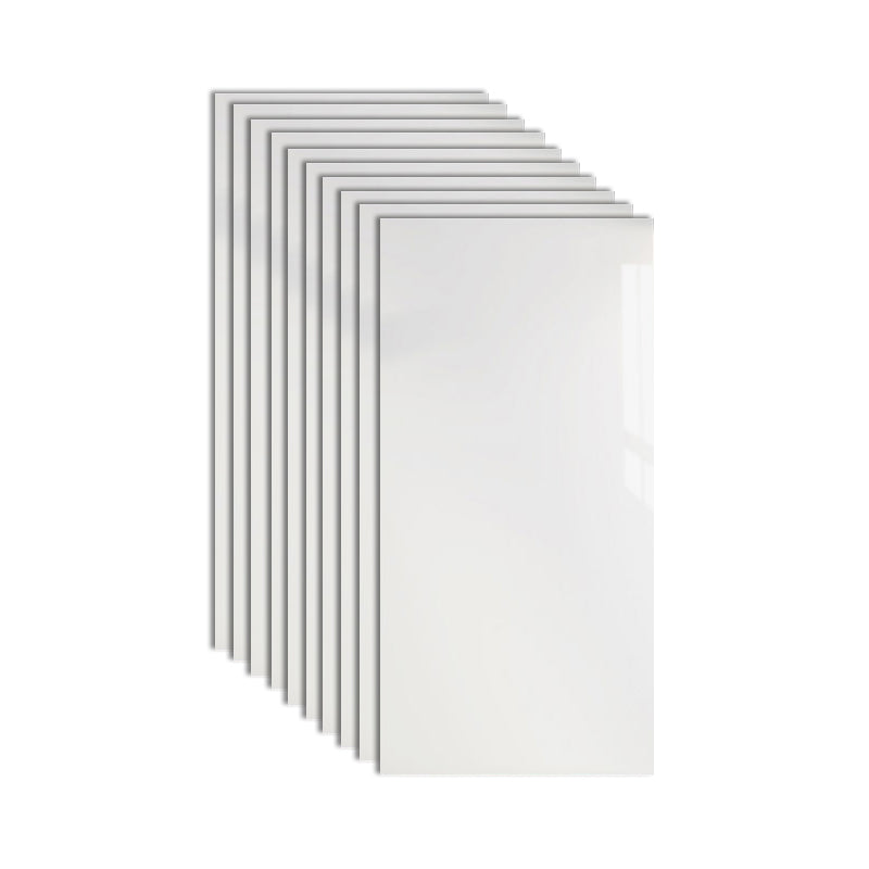 Sikunuo | Plastic Peel and Stick Wall Tile Rectangular Waterproof Peel and Stick Wall Tile