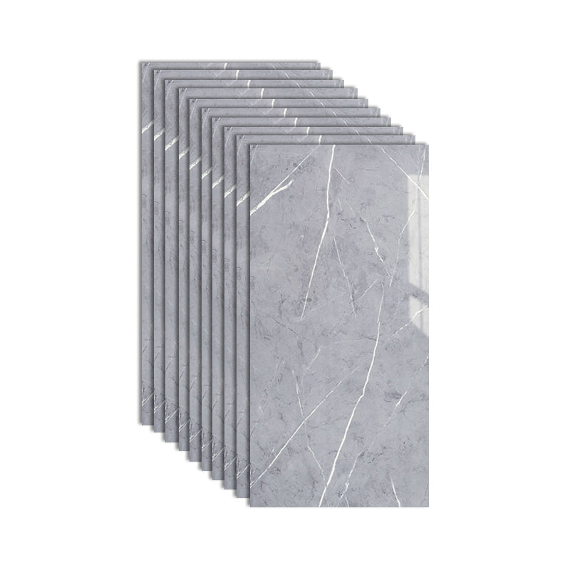 Sikunuo | Plastic Peel and Stick Wall Tile Rectangular Waterproof Peel and Stick Wall Tile
