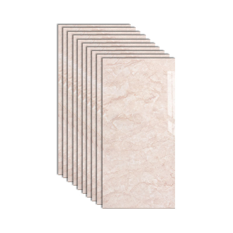 Sikunuo | Plastic Peel and Stick Wall Tile Rectangular Waterproof Peel and Stick Wall Tile