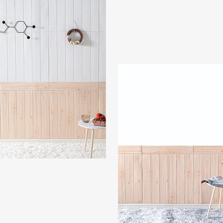 Sikunuo | Contemporary Wall Paneling Interior Peel and Press Wall Paneling with Waterproof