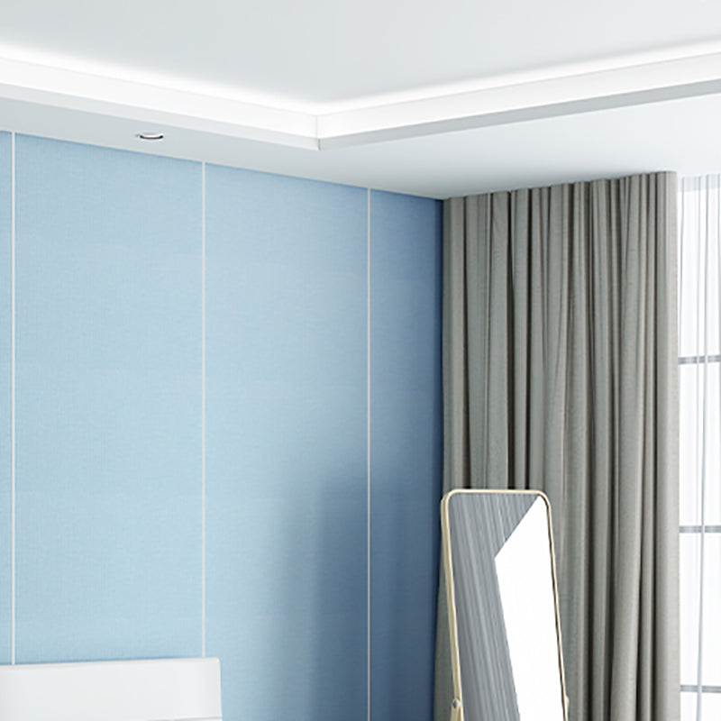 Sikunuo | Modern Wall Tile Pure Color Peel and Stick Smooth Waterproof Wall Ceiling