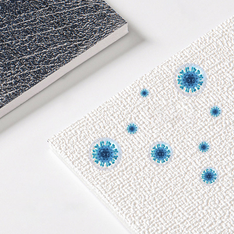 Sikunuo | Modern Wall Panel Peel and Stick Stain Resistant Wall Ceiling for Living Room