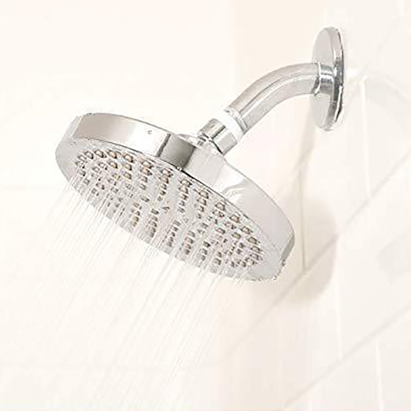 Sikunuo | Contemporary round fixed wall shower head Silver shower head