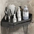 Sikunuo | Modern 2/3-piece Bathroom Set Stainless Steel Triangle Bath Shelf made of Aluminum