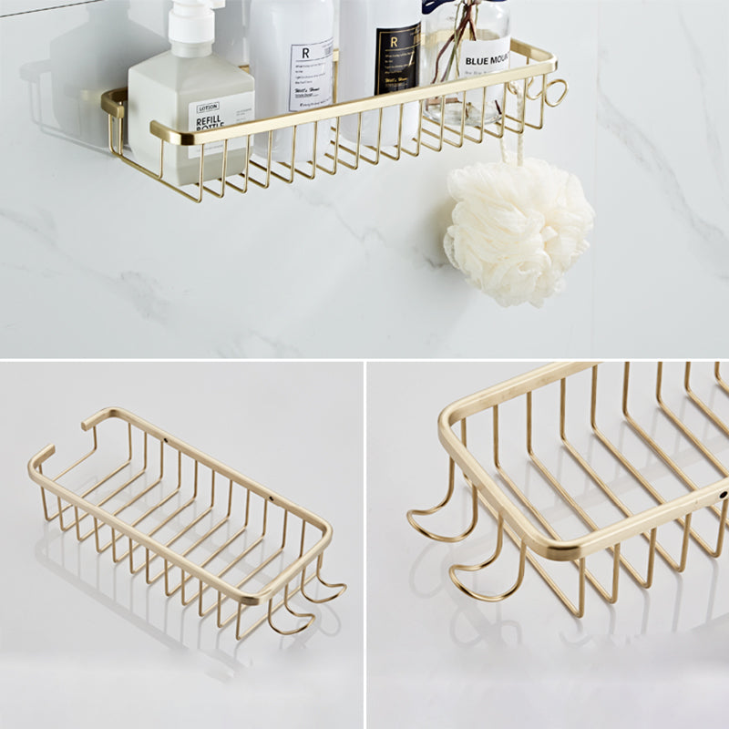 Sikunuo | Traditional Brushed Brass Bathroom Accessories As Individual Piece Or In Set Made Of Metal